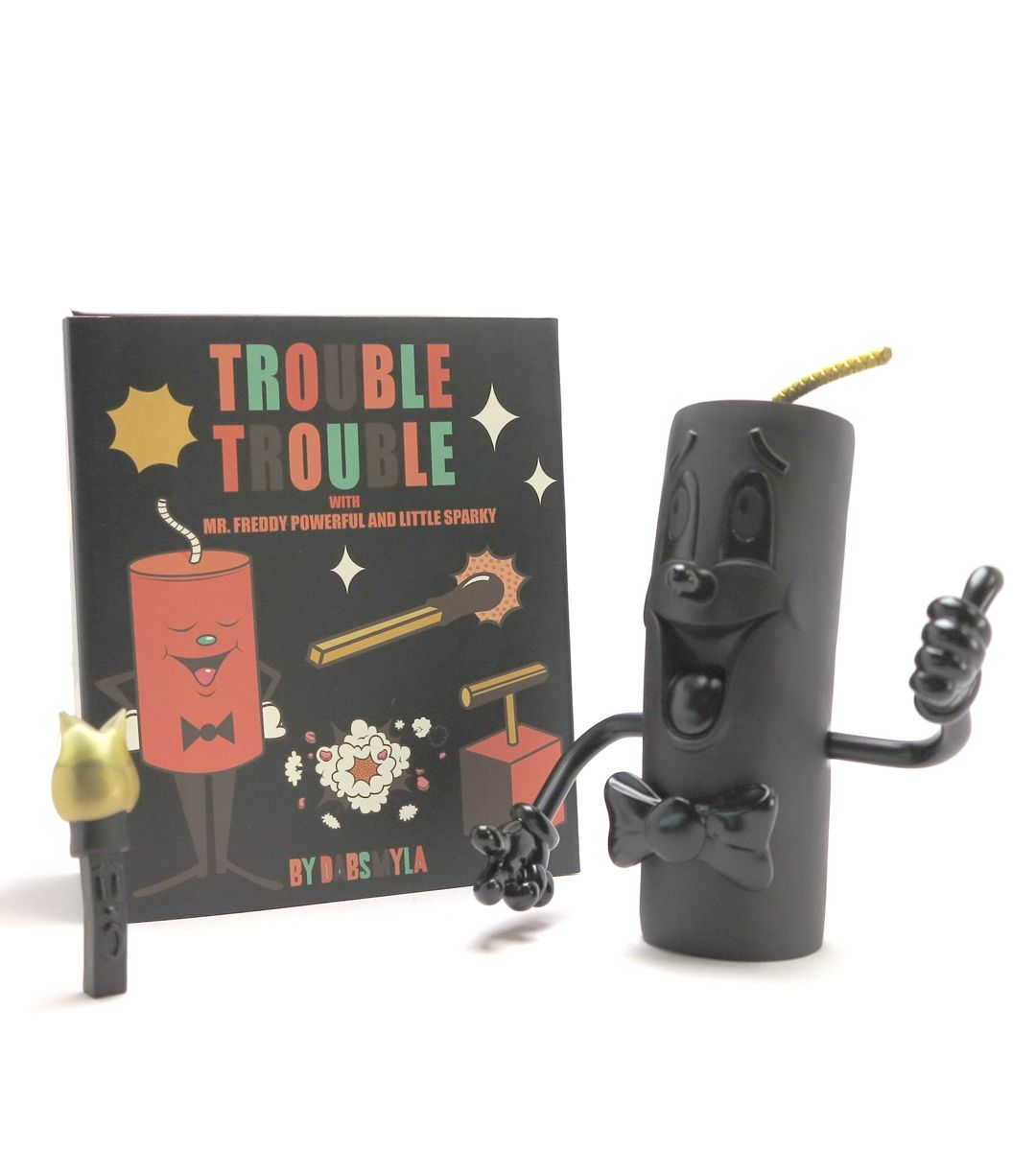 Trouble Trouble Black par Dabs Myla