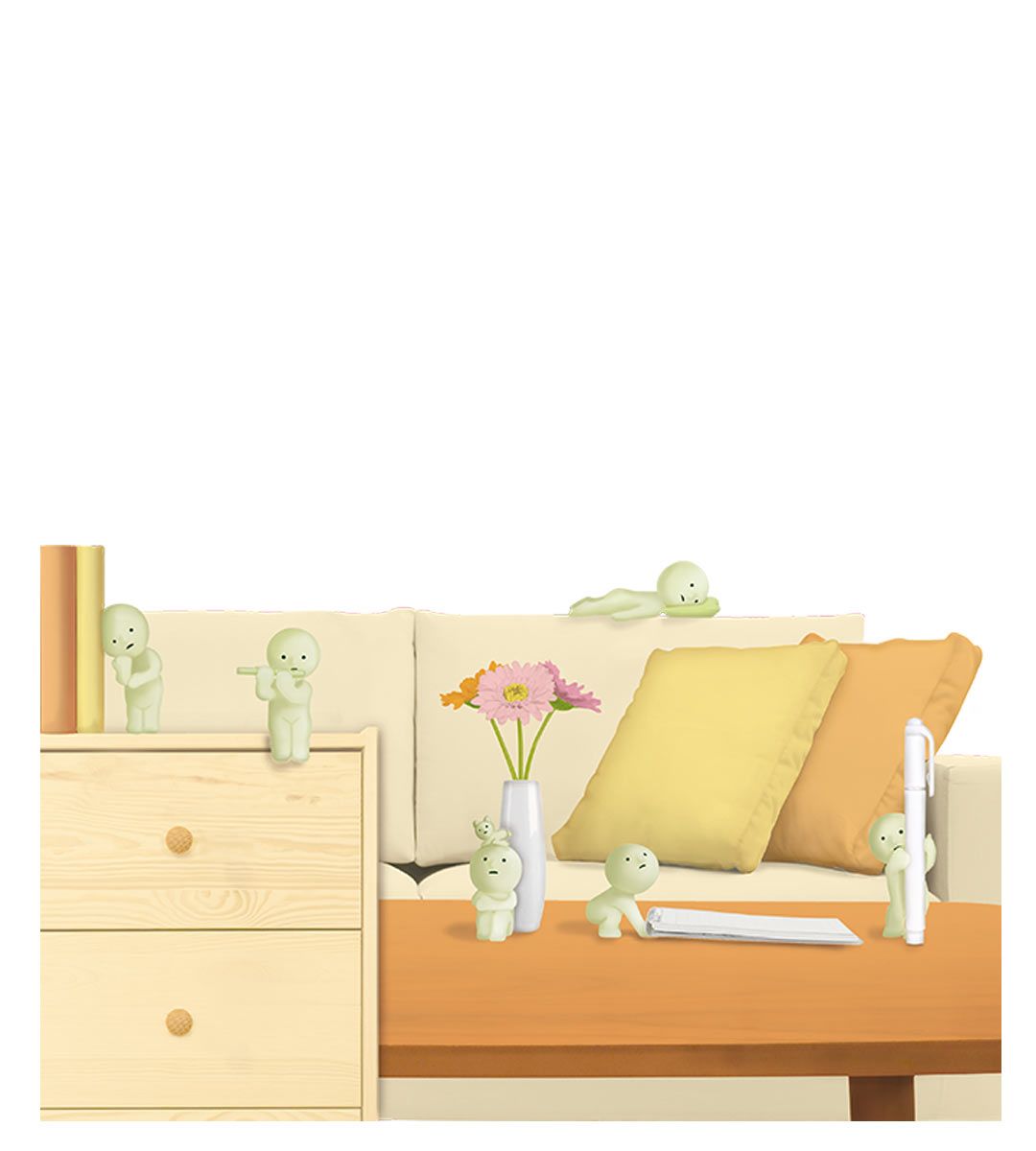 Smiski Living Series