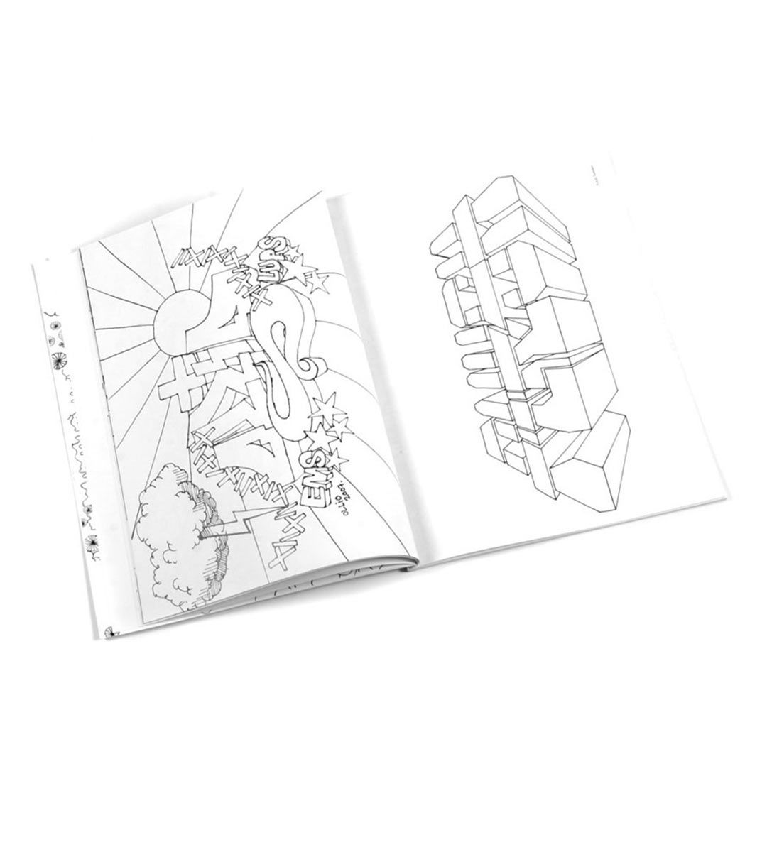 Graffiti Coloring Book
