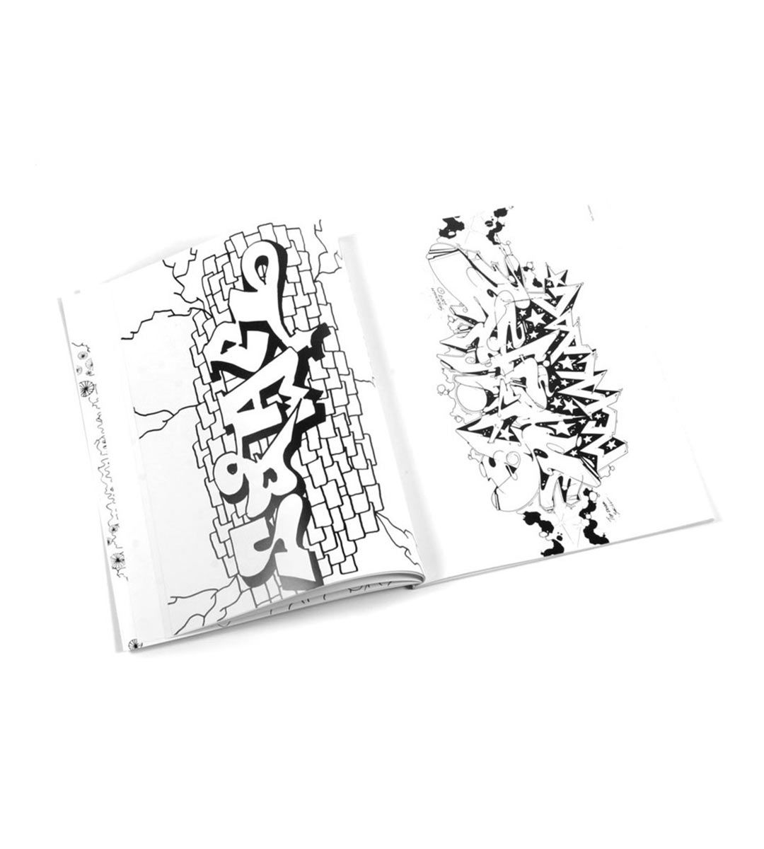 Graffiti Coloring Book
