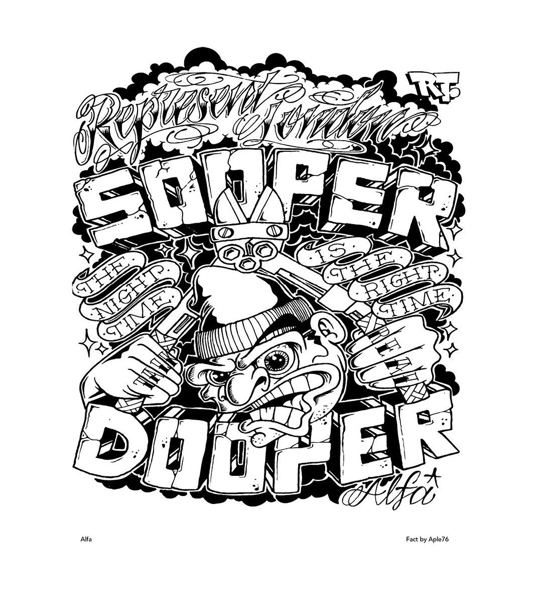 Graffiti Coloring Book 3 : International Styles