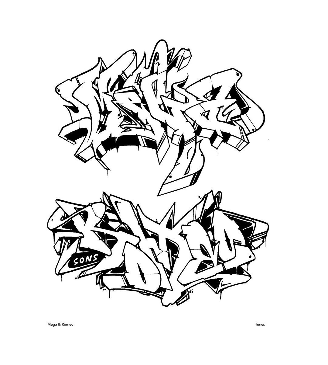 Graffiti Coloring Book 3 : International Styles