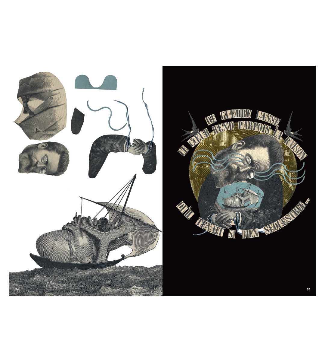 Madame se livre - Travaux de collage, de l'atelier à la rue