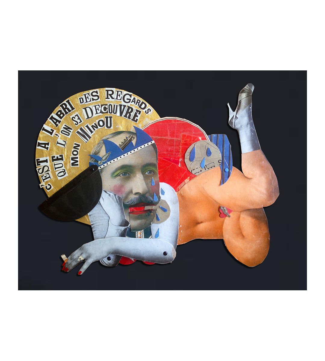 Madame se livre - Travaux de collage, de l'atelier à la rue