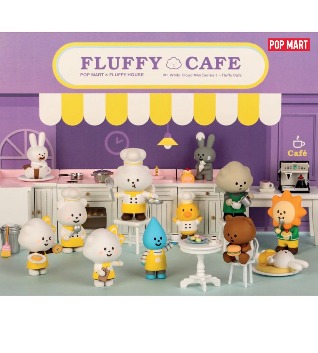 Mr. White Cloud Fluffy Café - Fluffy House