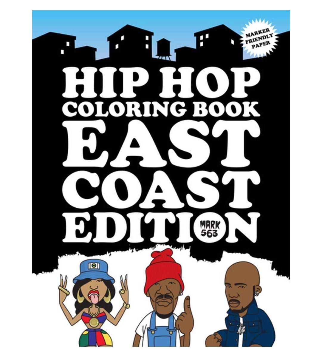Hip hop coloring book East Coast edition