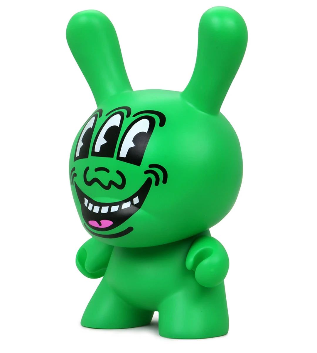 8" Masterpiece Three Eyed Face Dunny - Keith Haring