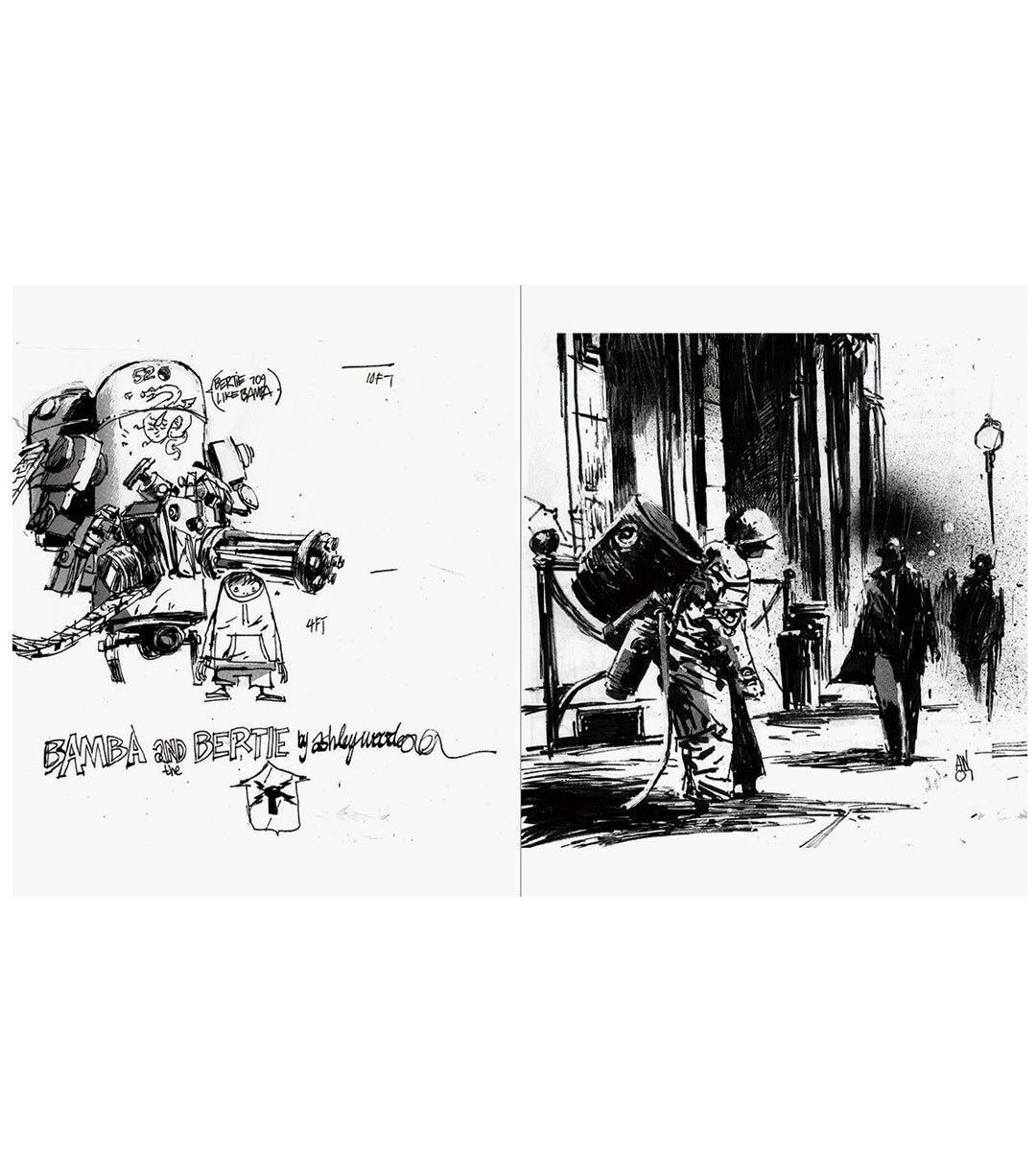 Zawa-zawa : The Treasured Art Works of Ashley Wood