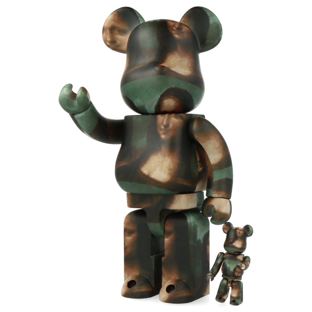 400 % + 100% Bearbrick Mona Lisa Overdrive (Zerotaro)