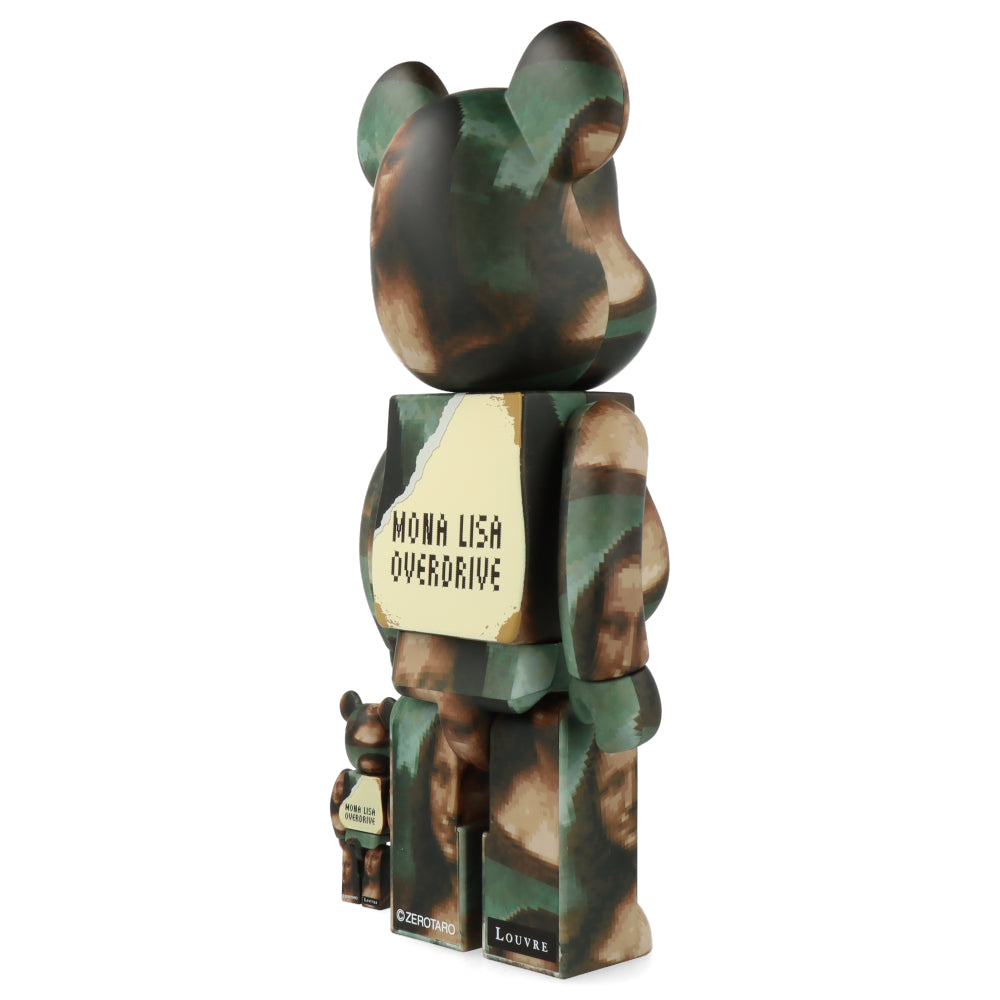 400 % + 100% Bearbrick Mona Lisa Overdrive (Zerotaro)