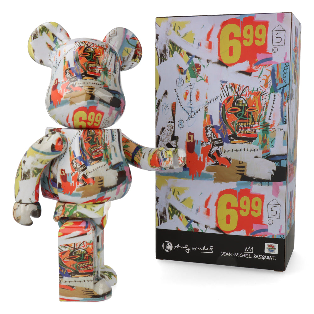 400% Bearbrick Warhol X Basquiat 4
