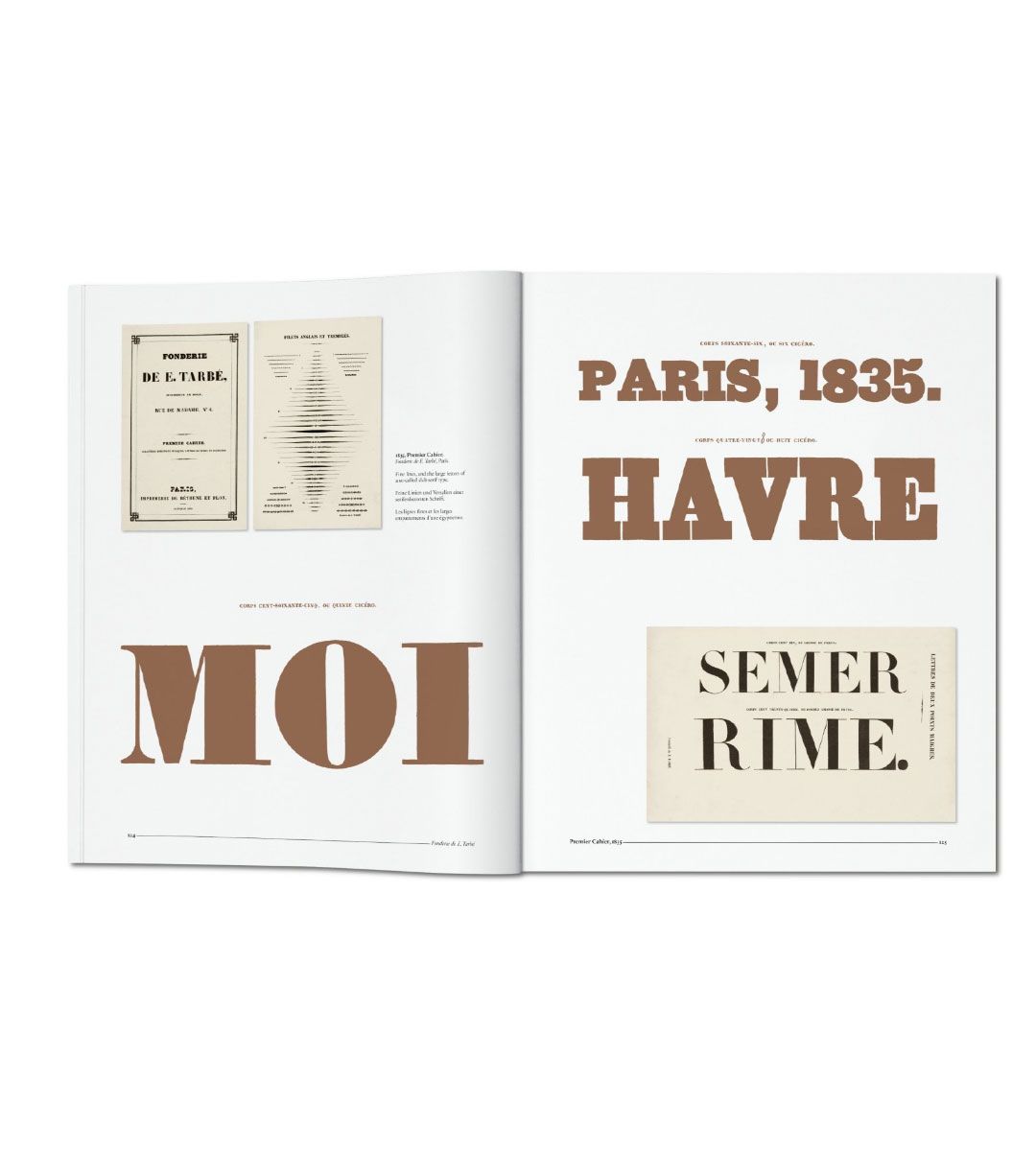 Type. Histoire visuelle des fontes et styles graphiques