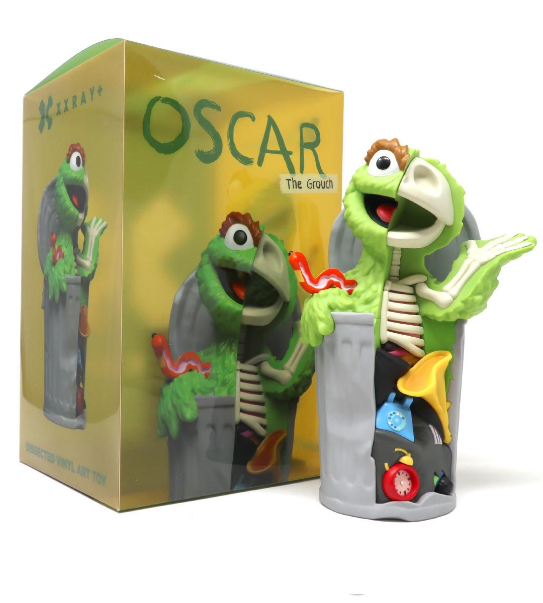 XXRAY Series : Oscar The Grouch (Sesame Street)