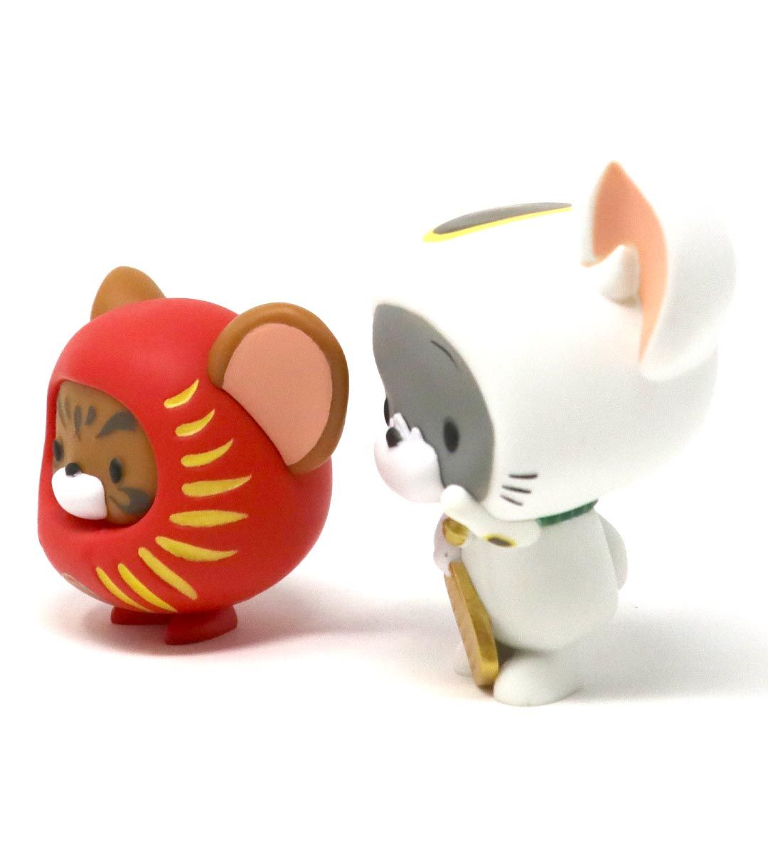 Chibi Tom & Jerry (Daruma & Maneki-Neko)