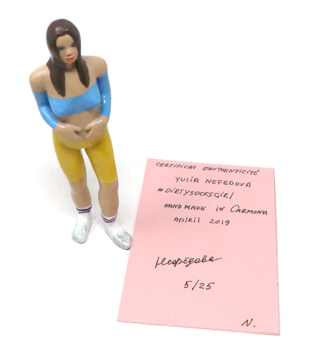 Dirtysocksgirl - Blue and yellow