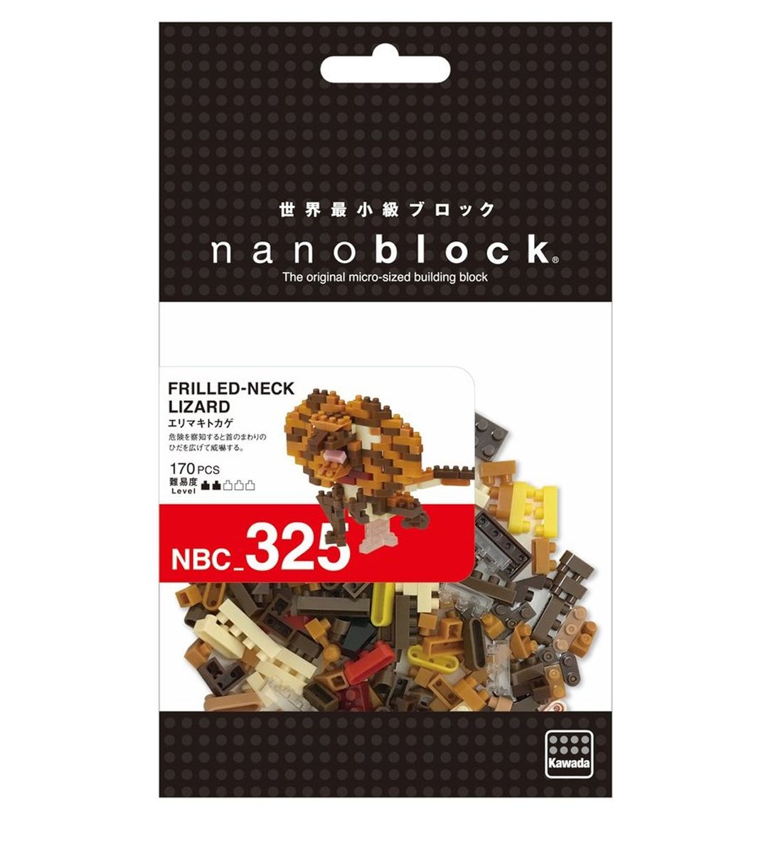 Nanoblock - frill-necked lizard