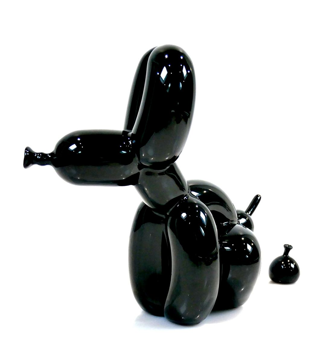 Sculpture Popek Black Porcelain Edition by WHATSHISNAME