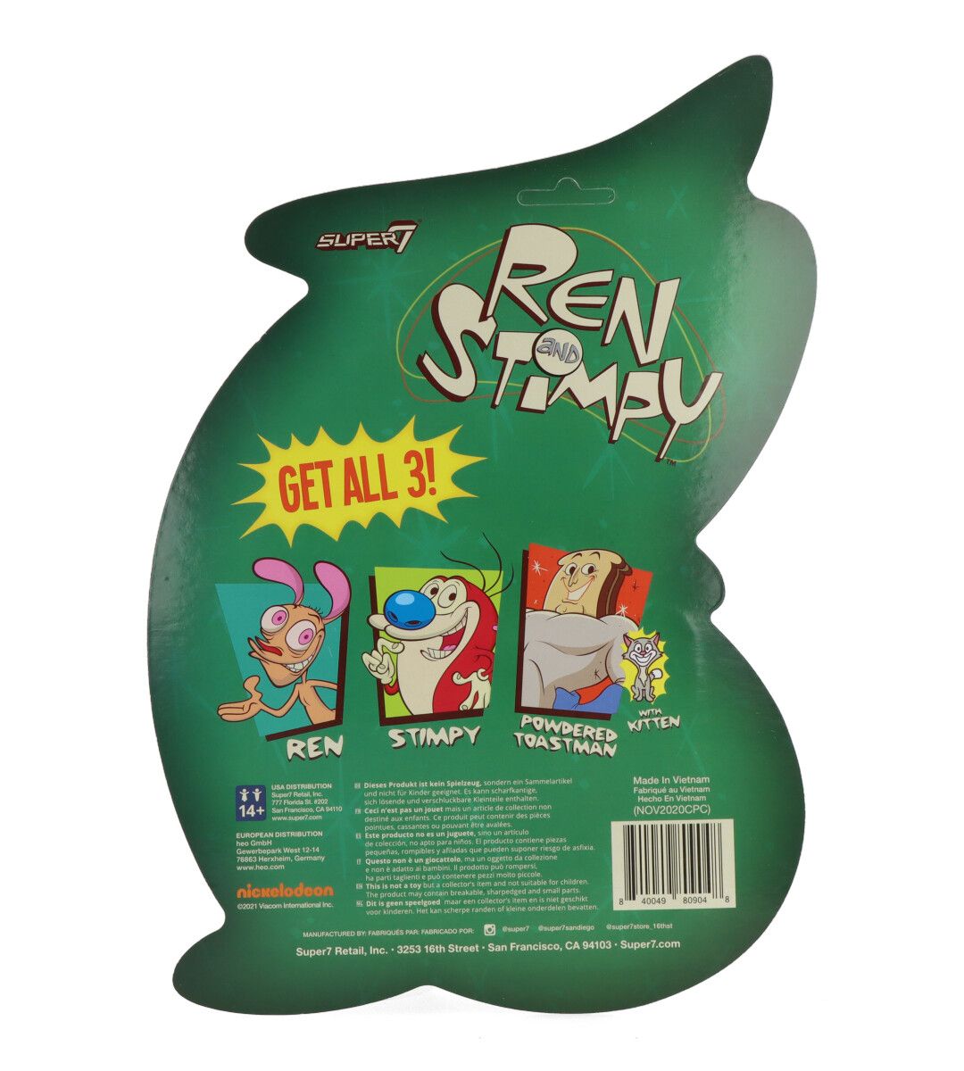 Stimpy (Ren & Stimpy) - ReAction figure