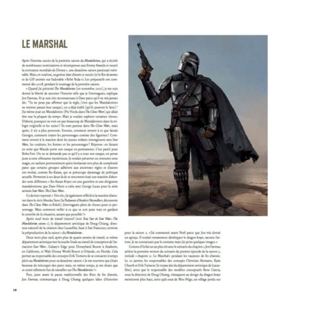 Star Wars : Tout l'art de The Mandalorian Saison 2