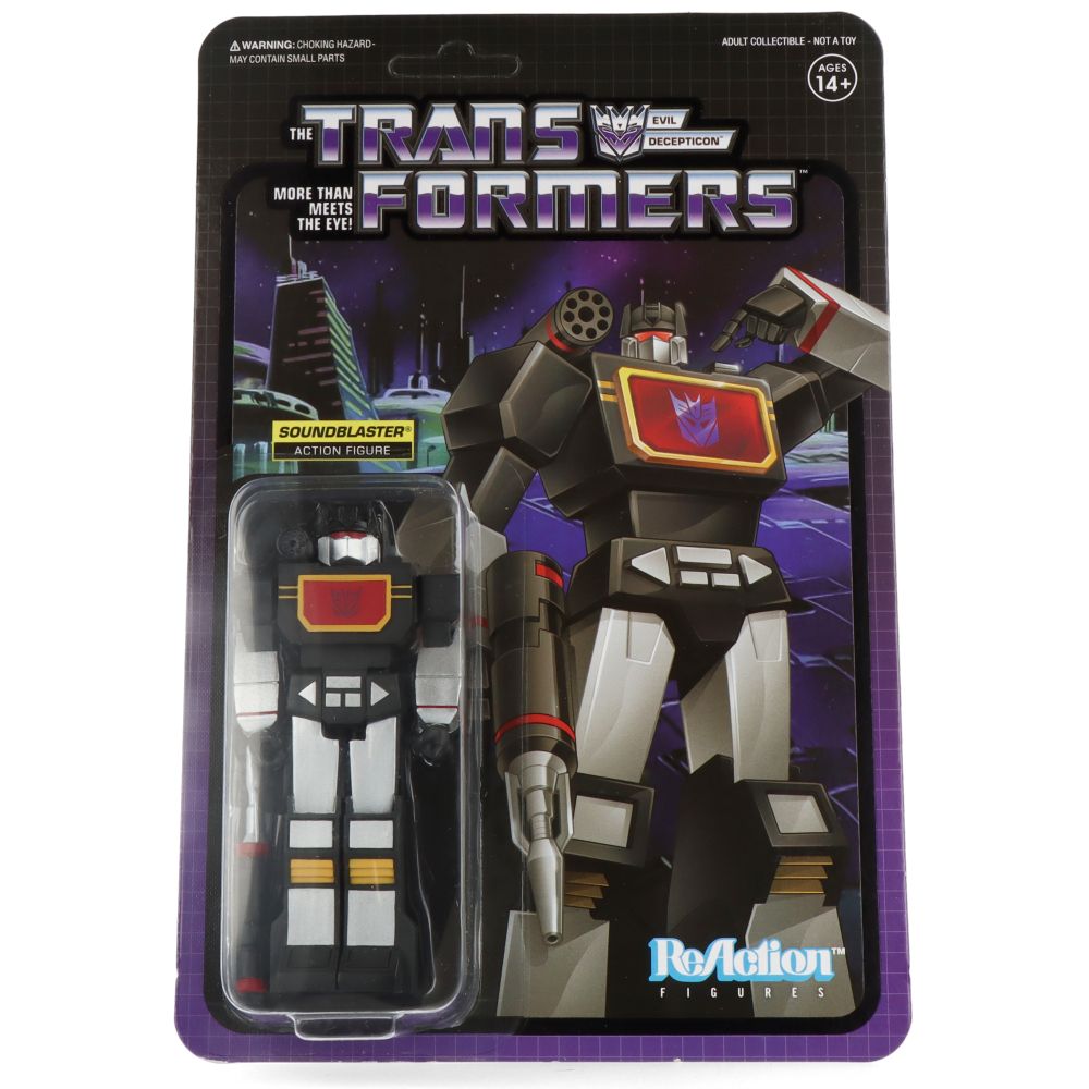 Soundblaster - Transformers wave 3 - ReAction figures