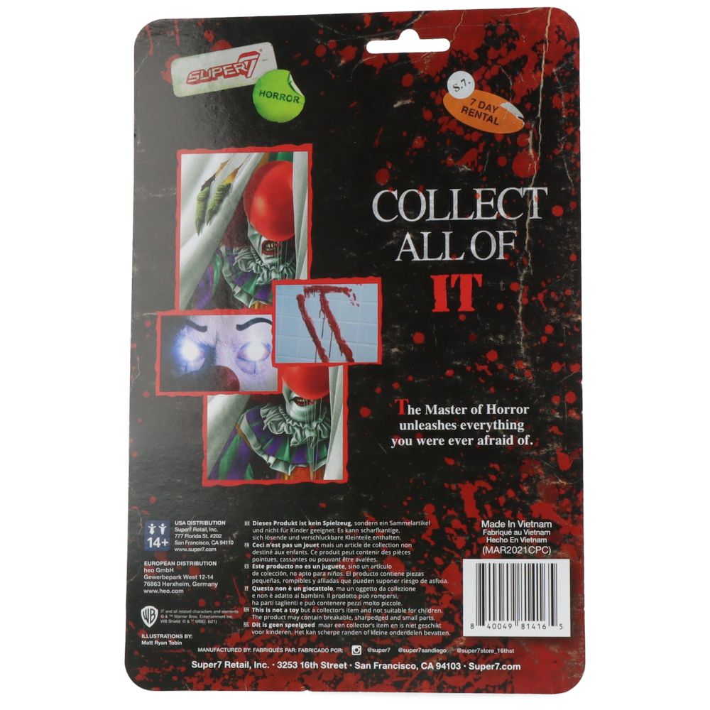 Pennywise (Clown) - It - ReAction figures