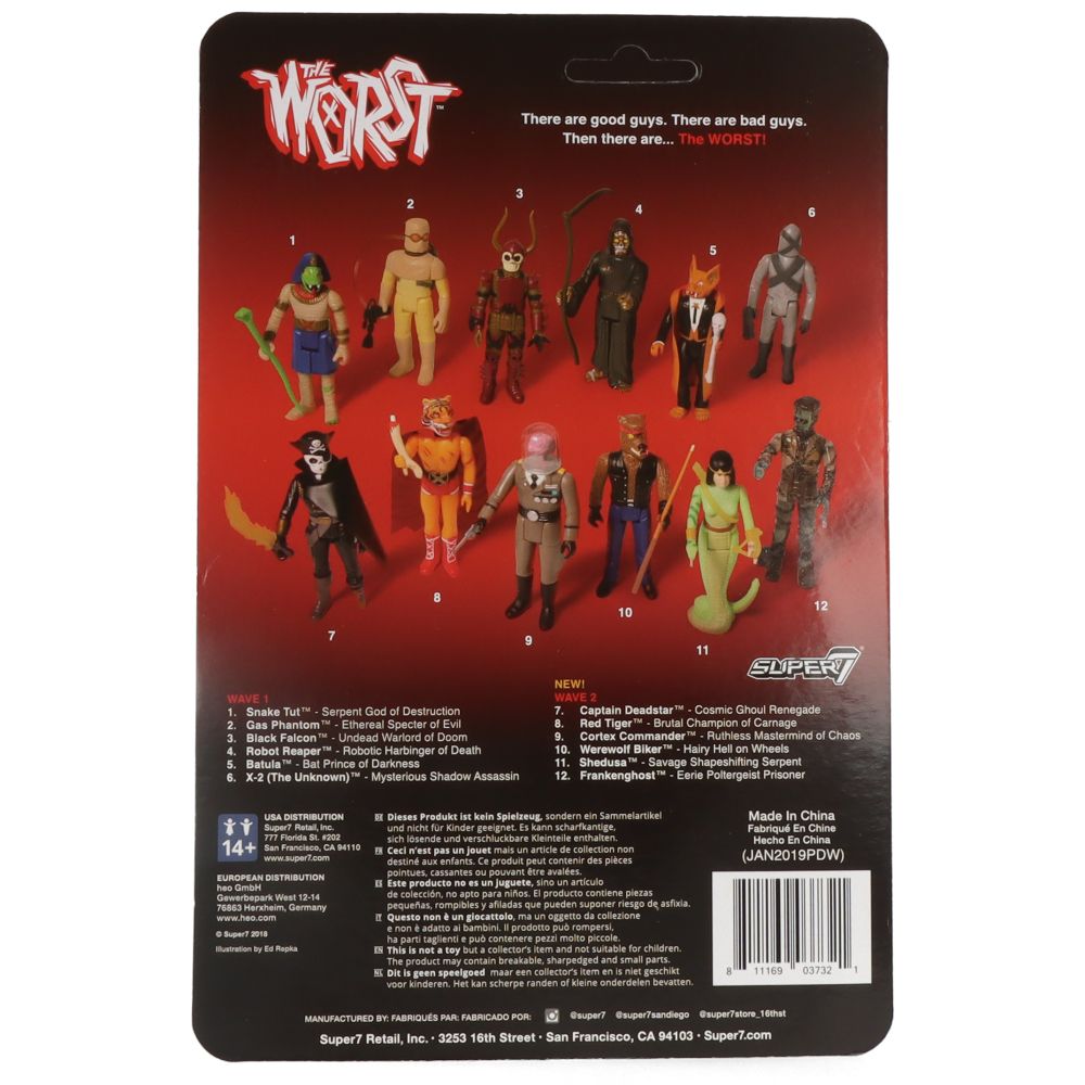 Gas Phantom - The Worst - ReAction figures