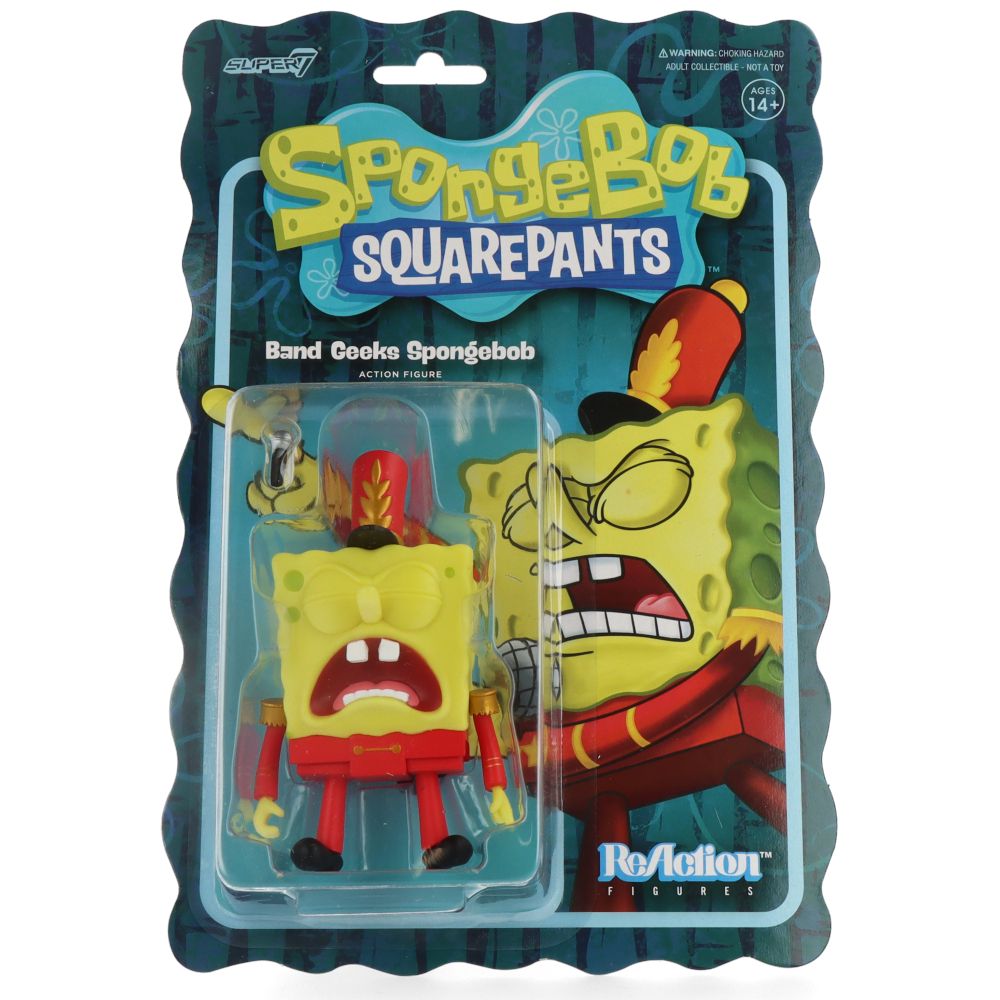 Band Geeks Spongebob- Spongebob SquarePants Wave 2 - ReAction figure