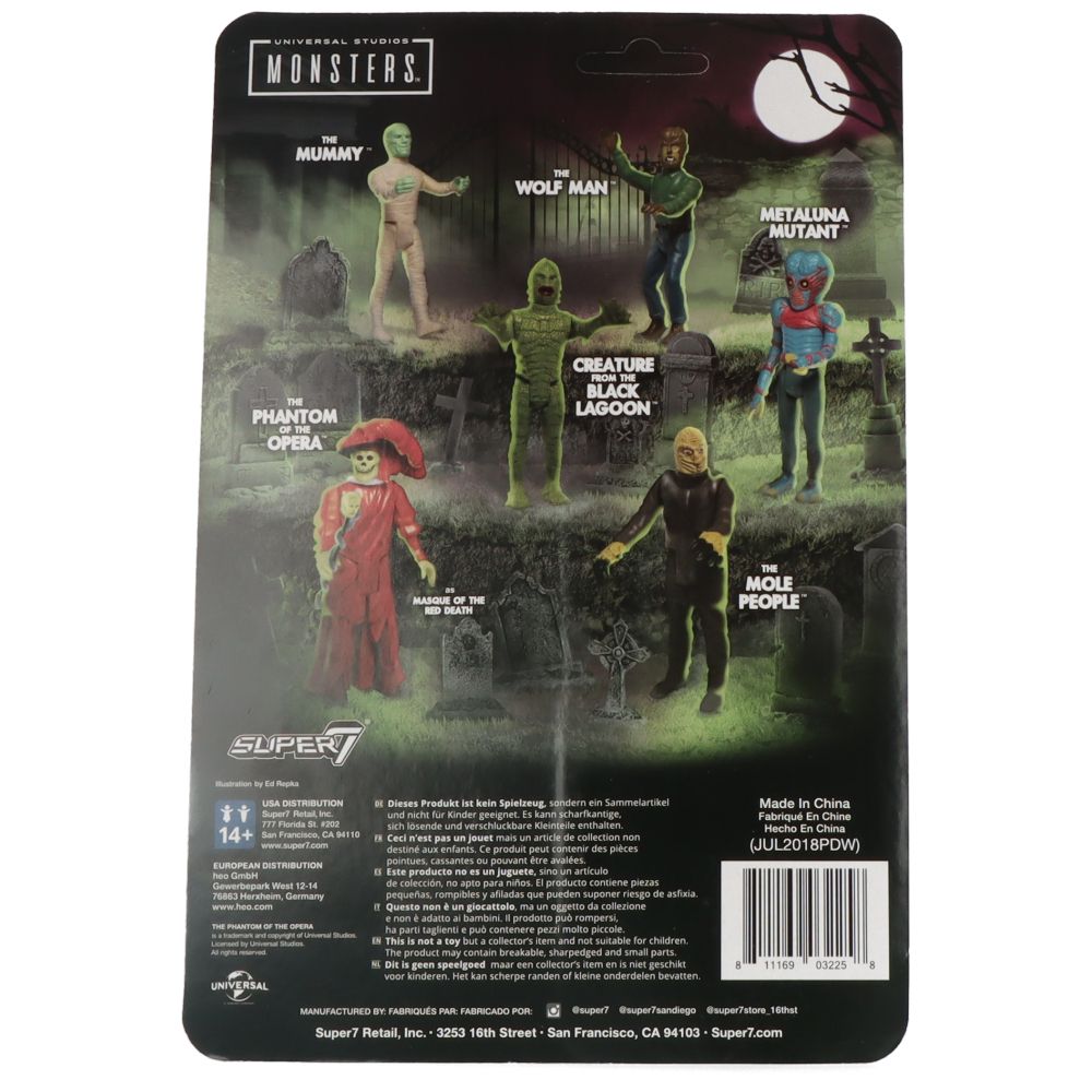Masque of the Red Death - Universal Monsters wave 1 - ReAction figure
