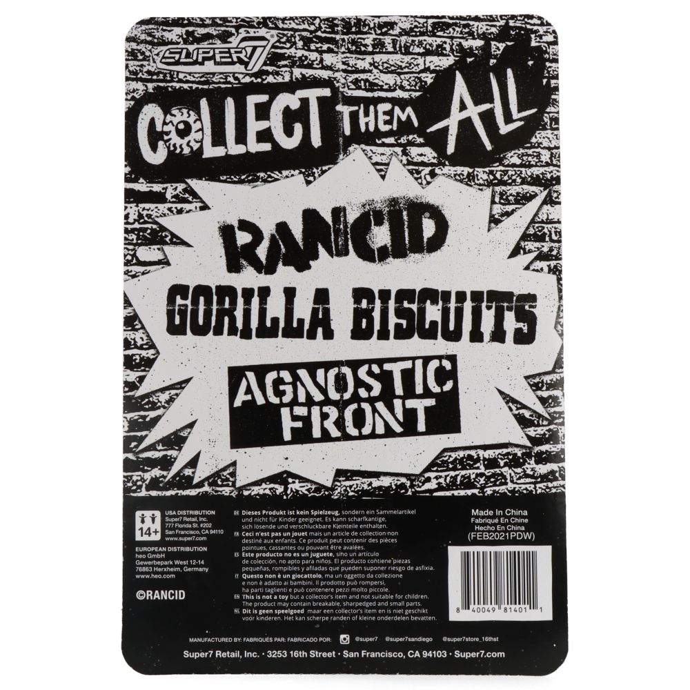 Skeletim (Wolf Head) - Rancid - ReAction figure