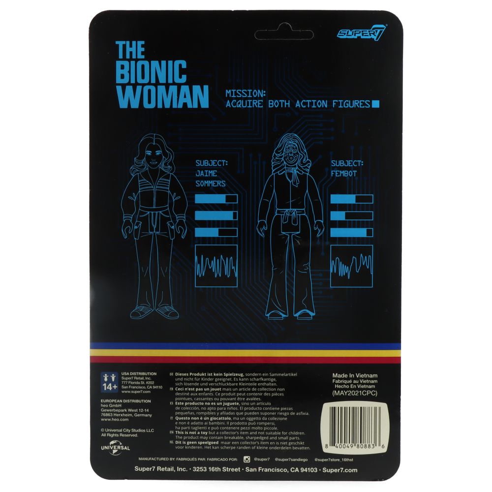 Jaime Sommers- The Bionic Woman - ReAction figure
