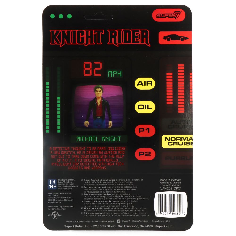 Michael Knight - Knight rider - ReAction figure