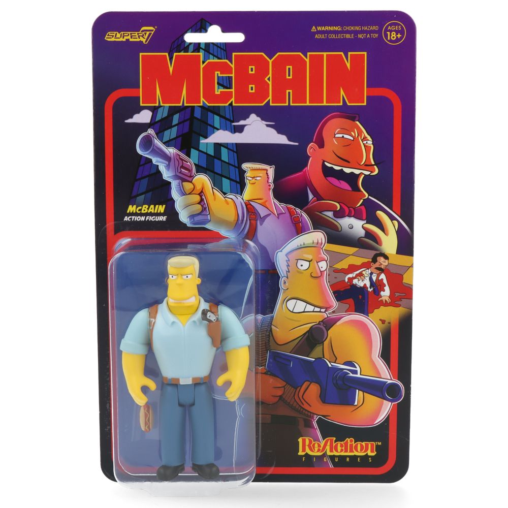 McBain - ReAction figure ( The Simpsons)