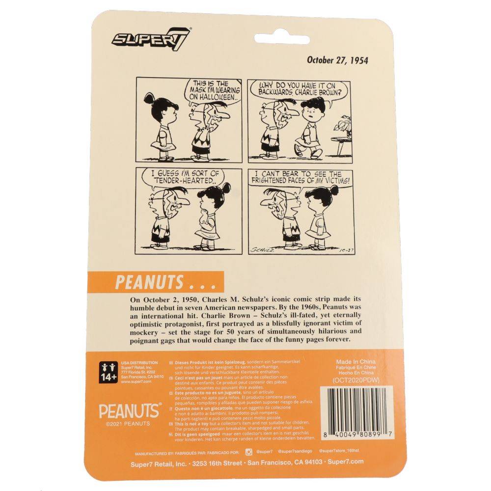 Masked Charlie Brown - ReAction figures - Wave 4 (Peanuts)