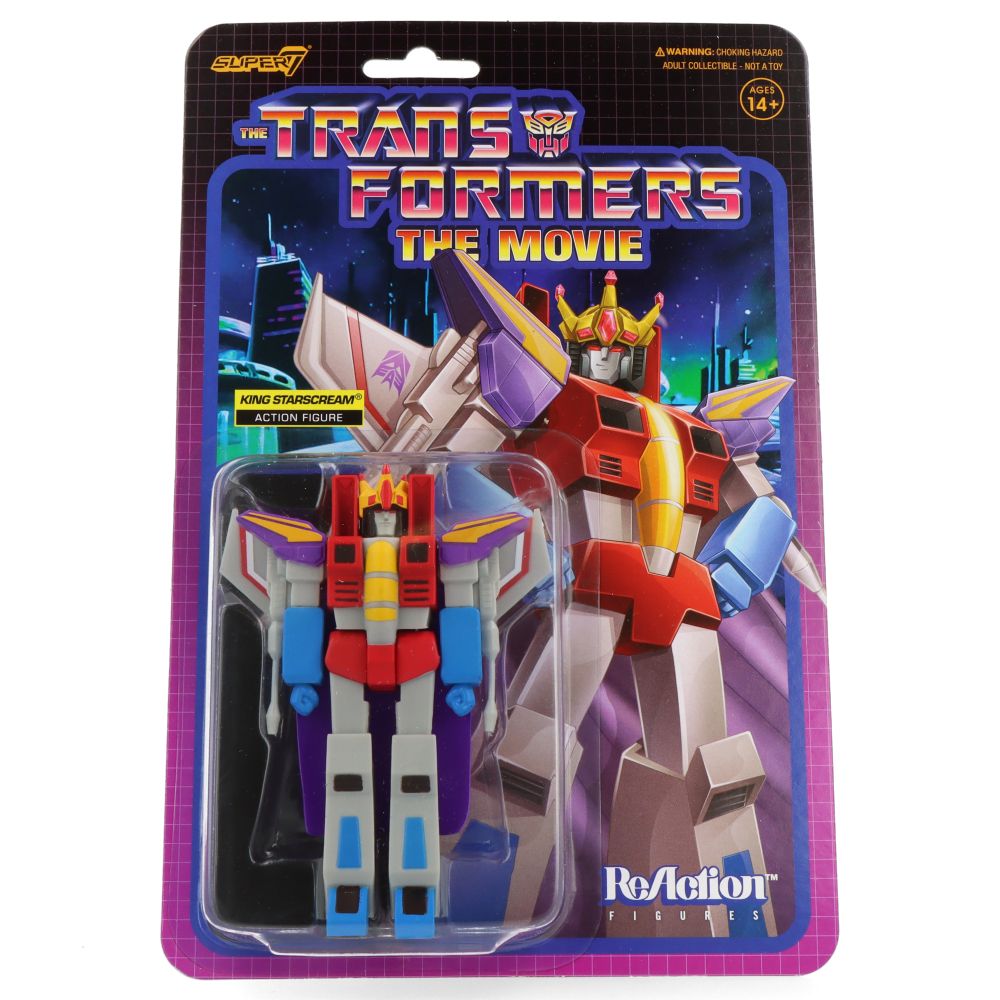 King Starscream - Transformers wave 4 - ReAction figure