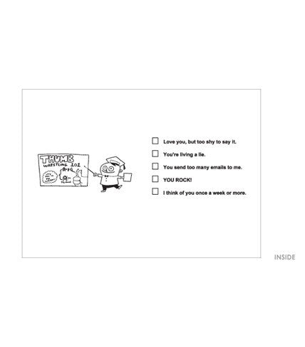 Reindeer Gamers - Carte de Voeux Rouge