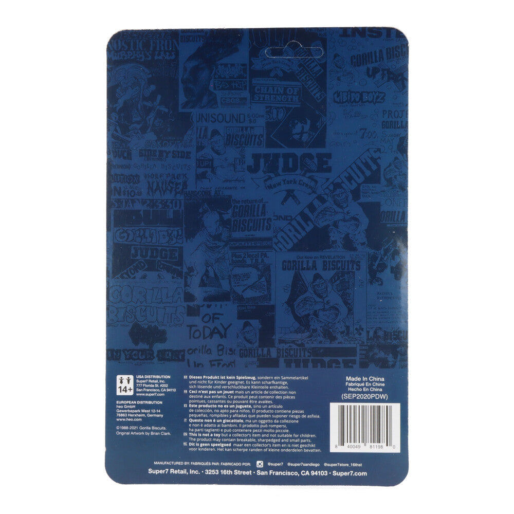 Gorilla Biscuits - ReAction figure