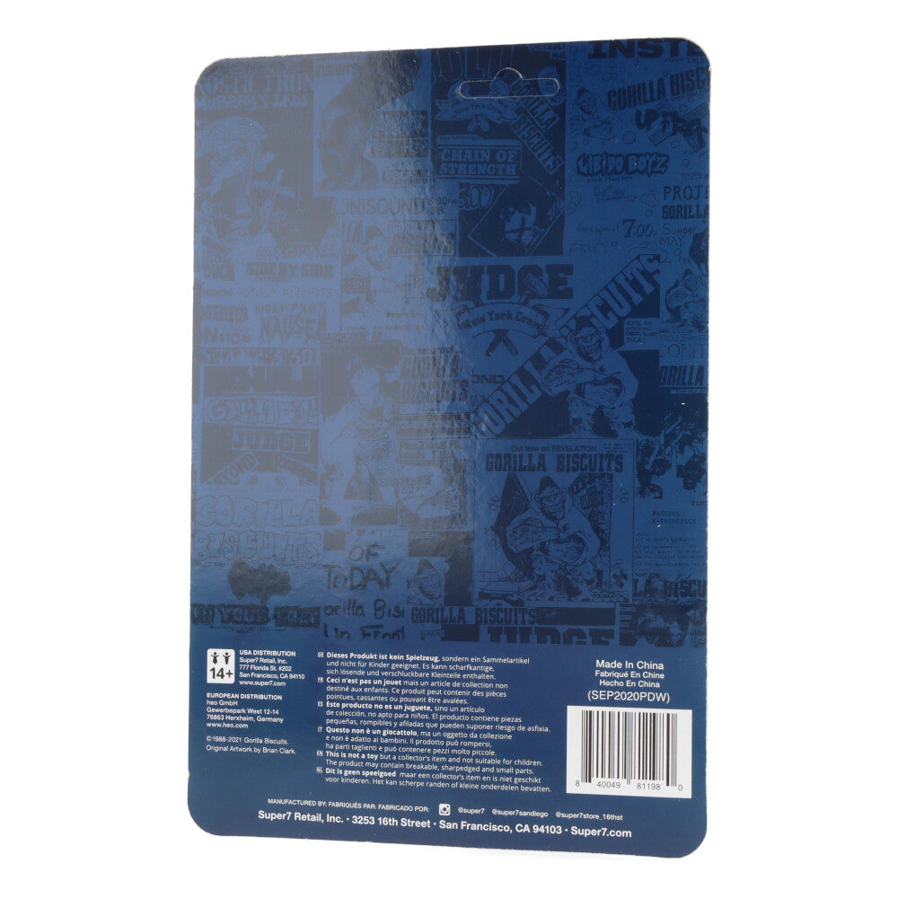 Gorilla Biscuits - ReAction figure