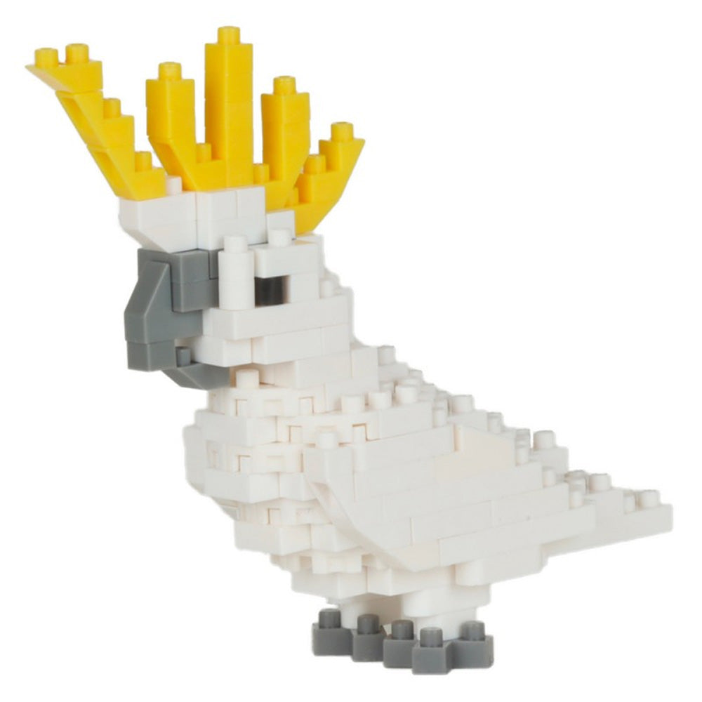 Nanoblock - Cacatoès con HPE amarillo - NBC 344