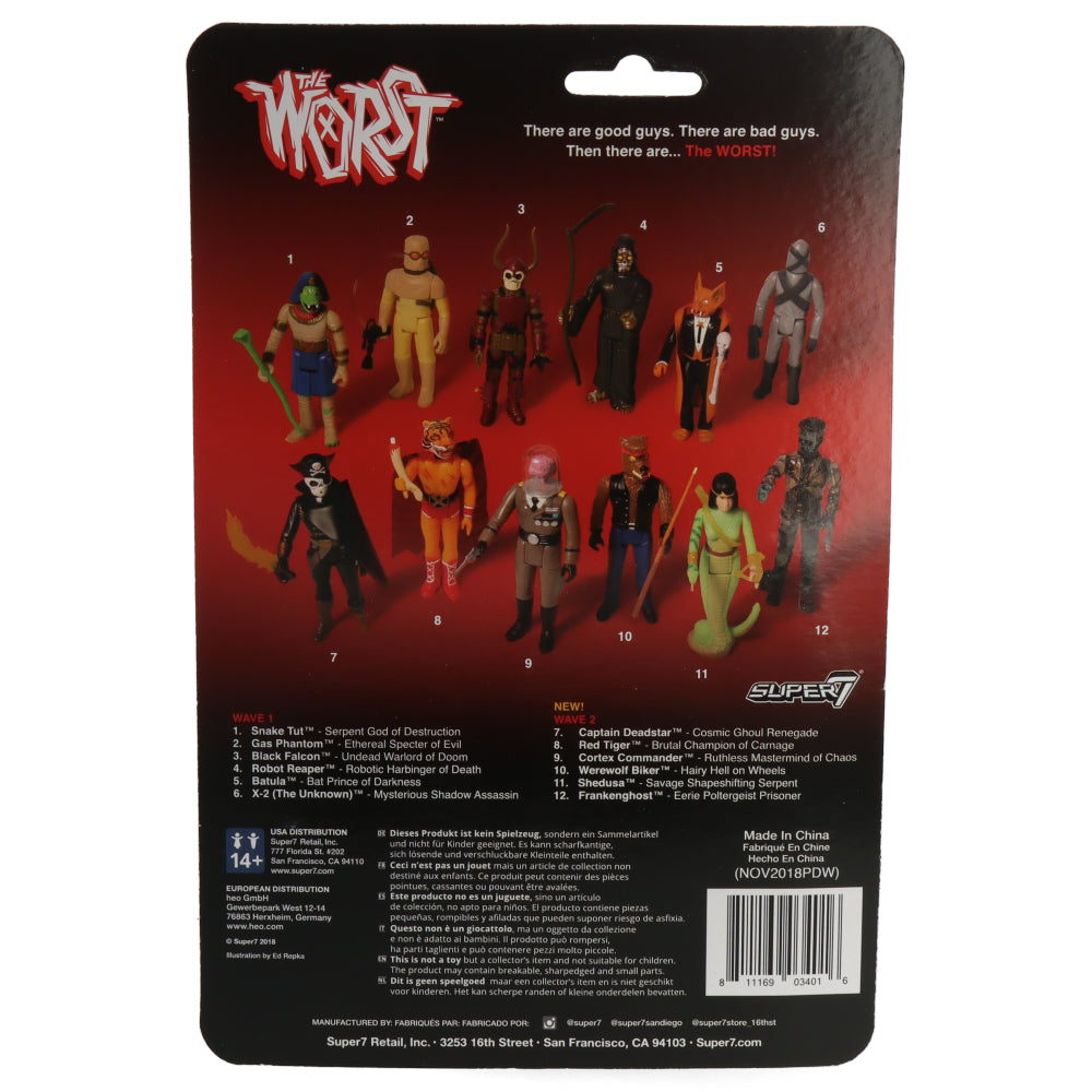 Captain Deadstar (Color 2) - The Worst - ReAction figure