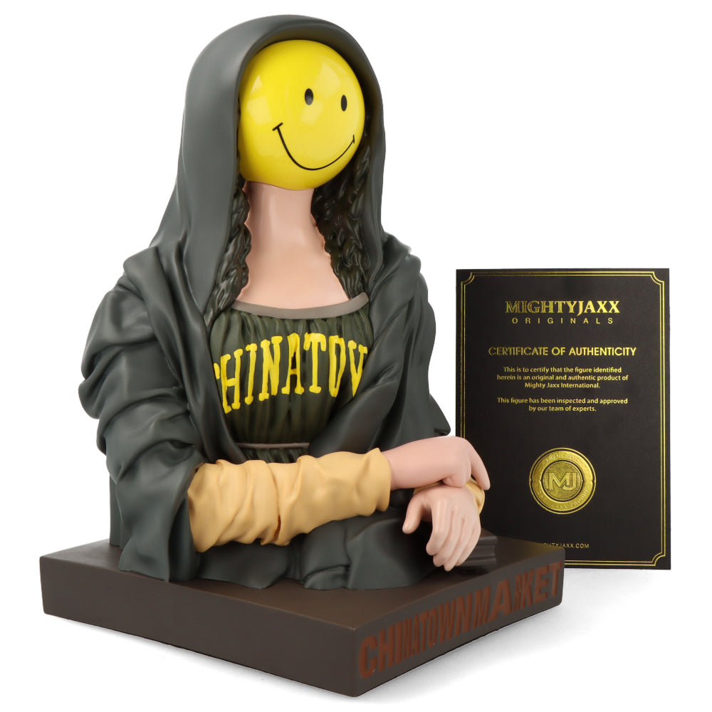 Smiley Mona Lisa by Chinatown Market x Mighty Jaxx