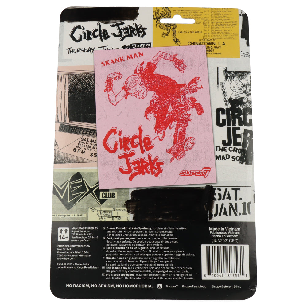 Skank Man - Circle Jerks (color) - ReAction figure