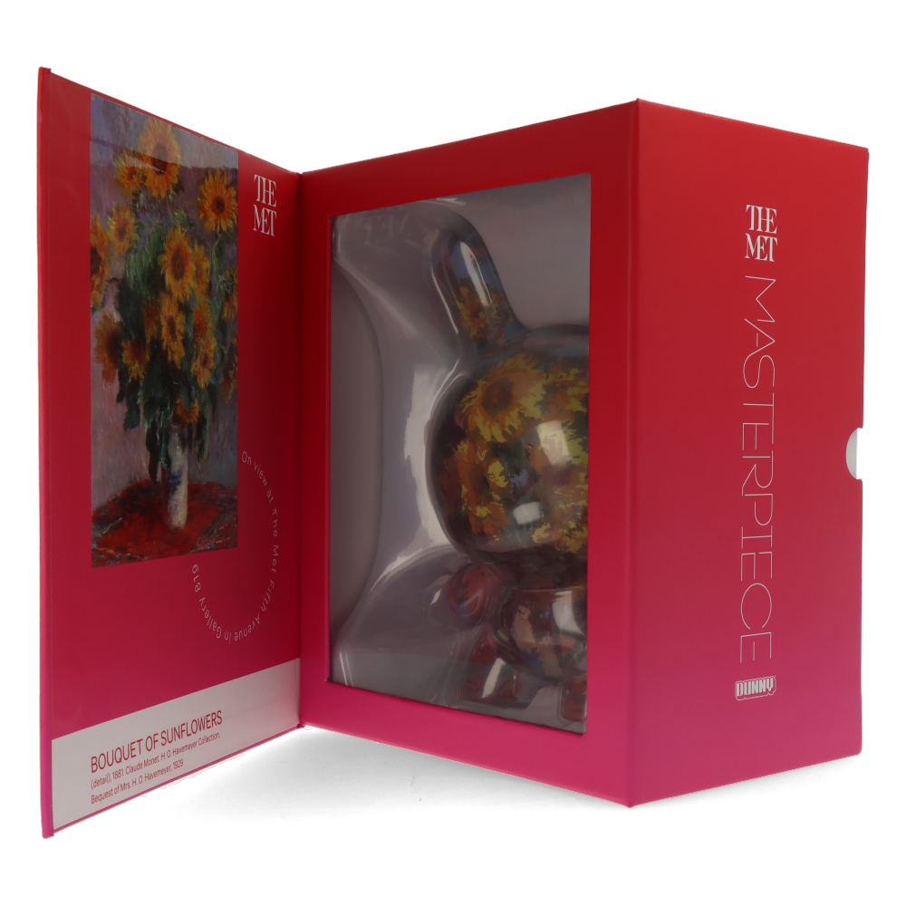 The Met 8" Showpiece Dunny - Monet Bouquet of Sunflowers