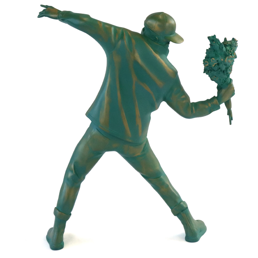 Flower Bomber Bronze Statue - Banksy X Medicom Toy
