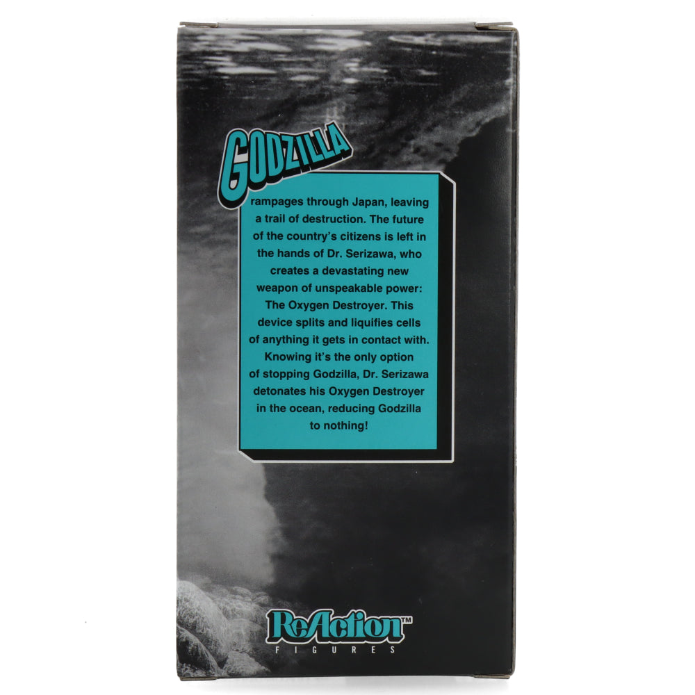 Godzilla '54 (Silver Screen With Oxygen Destroyer Canister) - ReAction figure