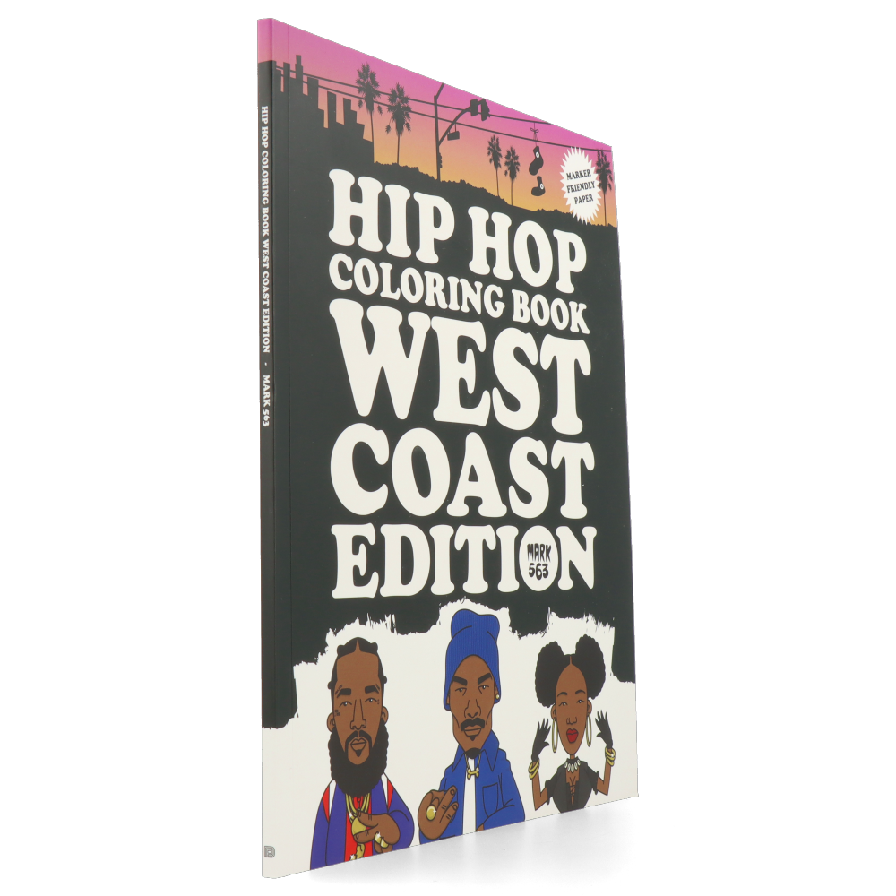 Hip Hop Coloring Book: West Coast Edition