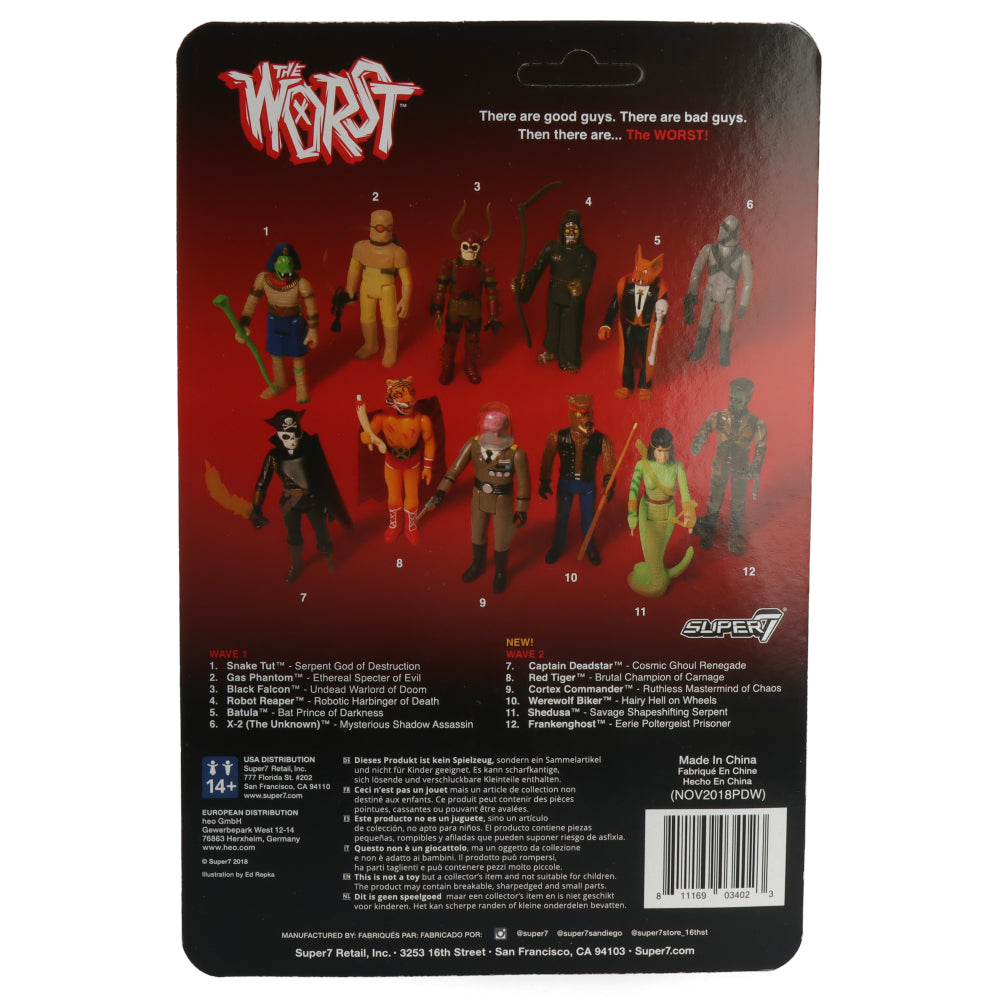 Human Shedusa (Color 2) - The Worst - ReAction figures