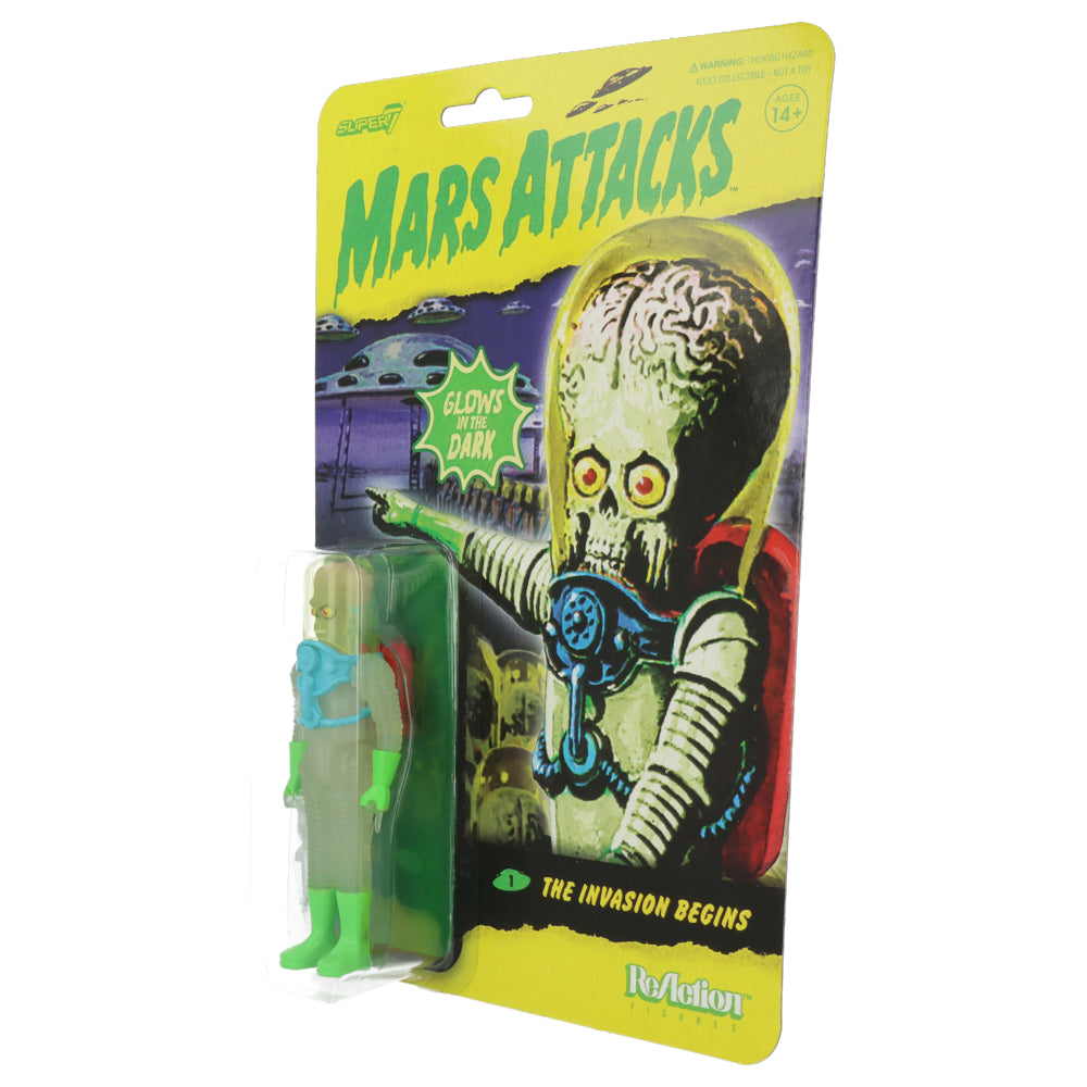 The Invasion Begins (Glow) - Mars Attacks wave 2 - ReAction figures
