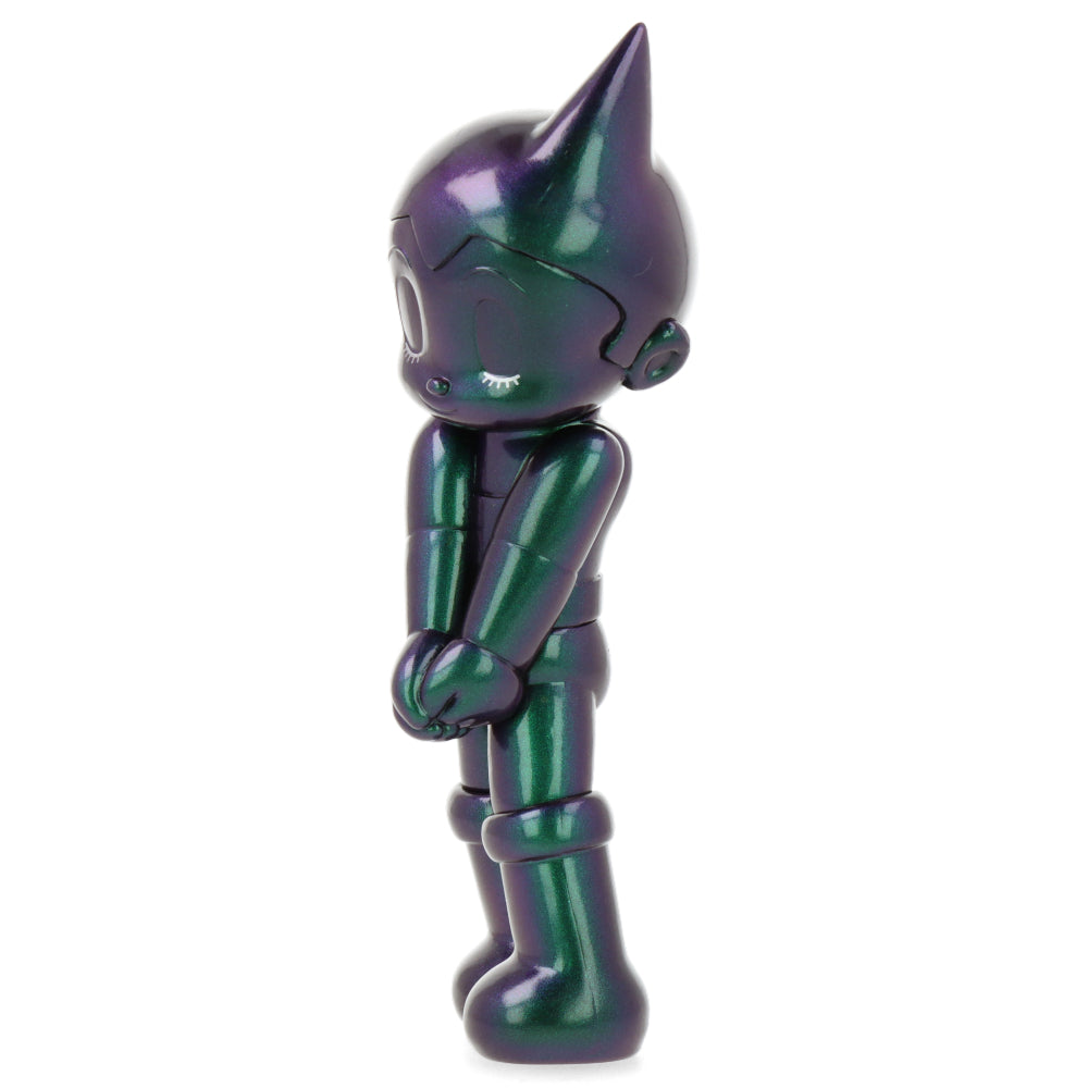 Astro Boy - Shy - Closed Eyes - Metal Green
