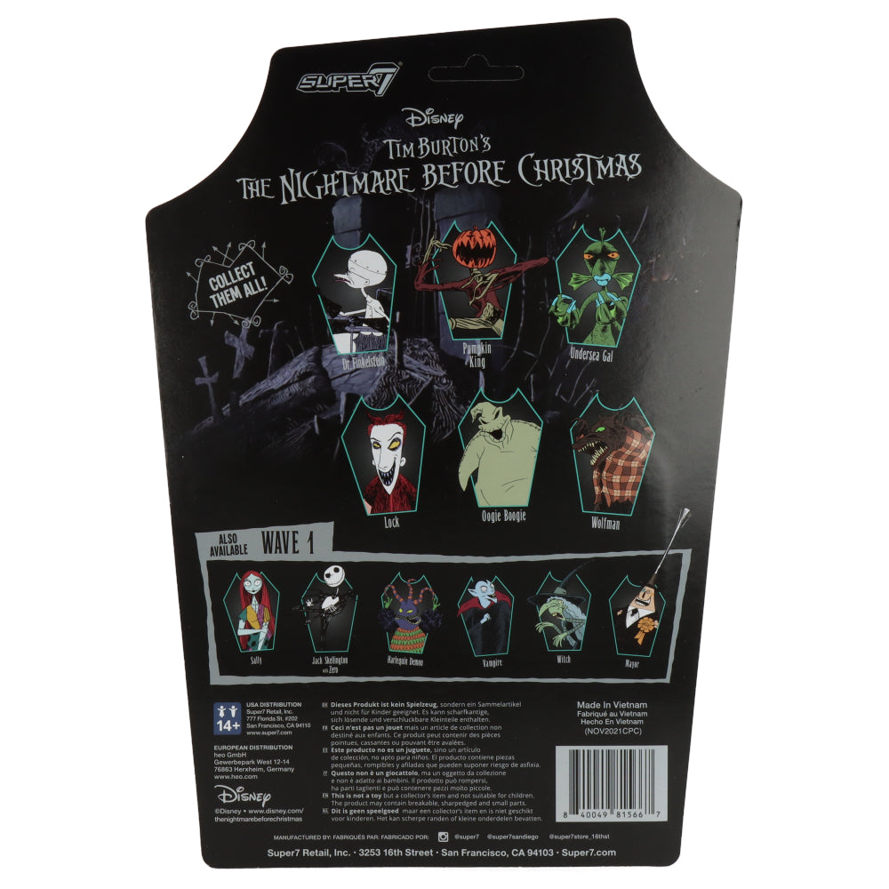 Tim Burton's The Nightmare Before Christmas ReAction Figures Wave 2 - Pumpkin King