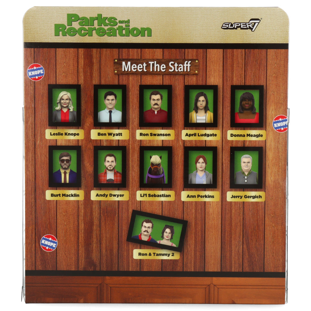 Parks and Recreation - Ron and Tammy 2 Wedding Night - ReAction figures